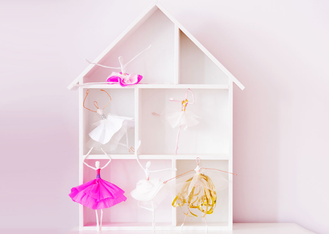 Pink dollhouse