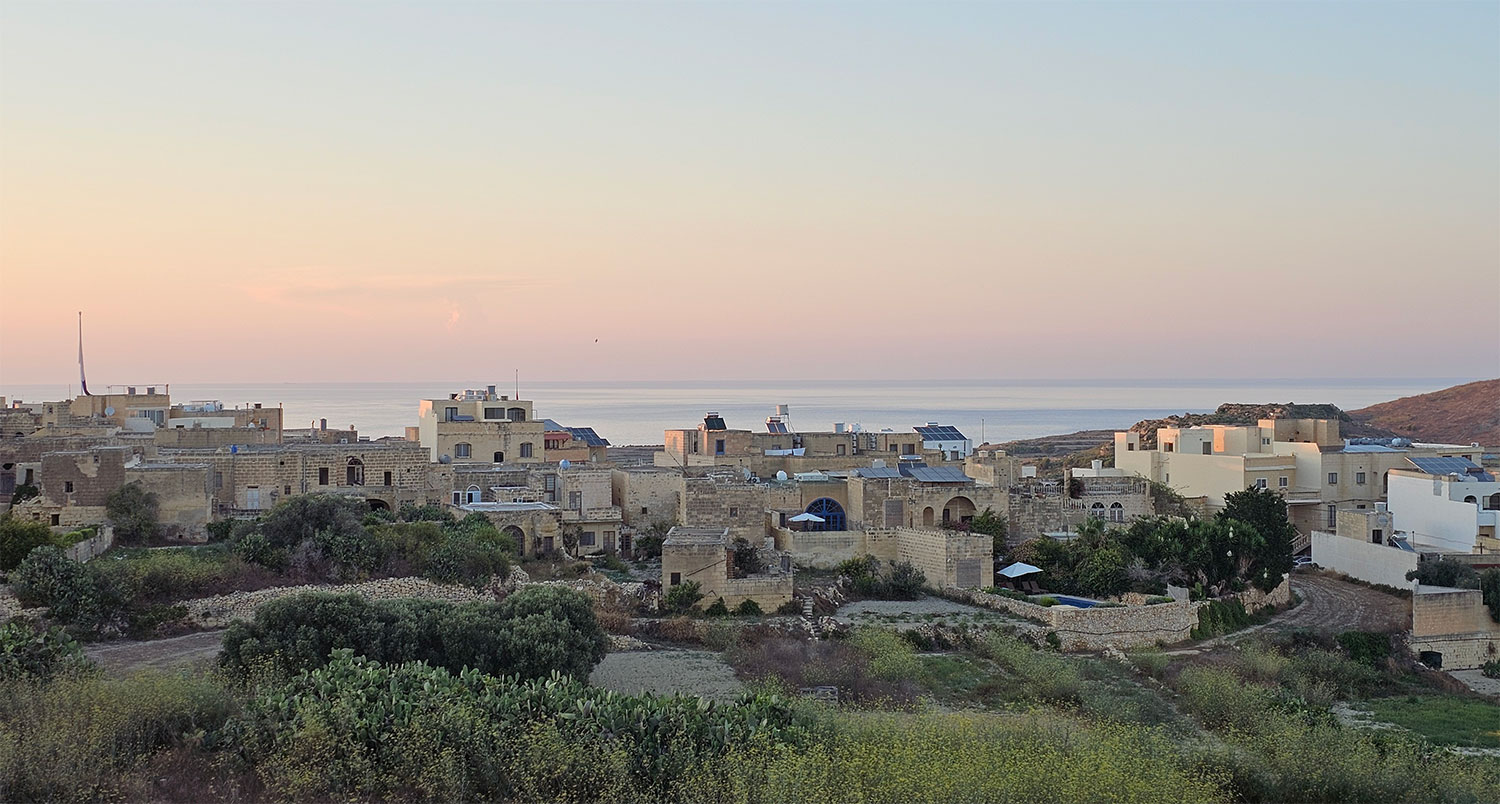 Countryside view of Gozo