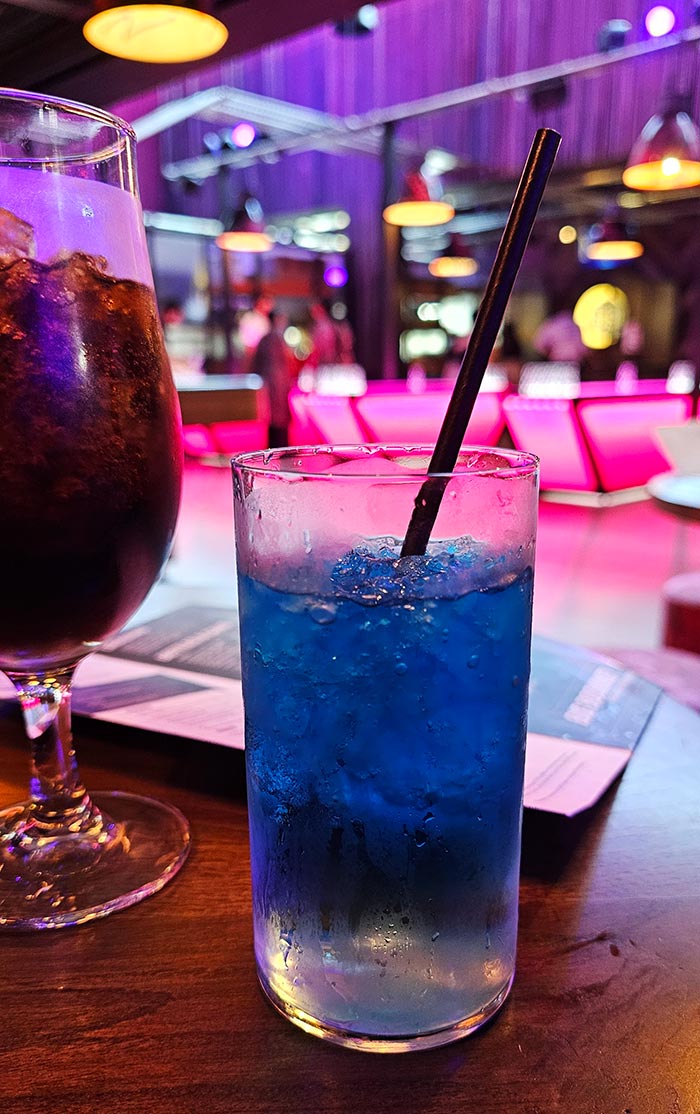 Blue drink